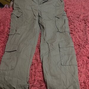 Light Grey Cargo Pants